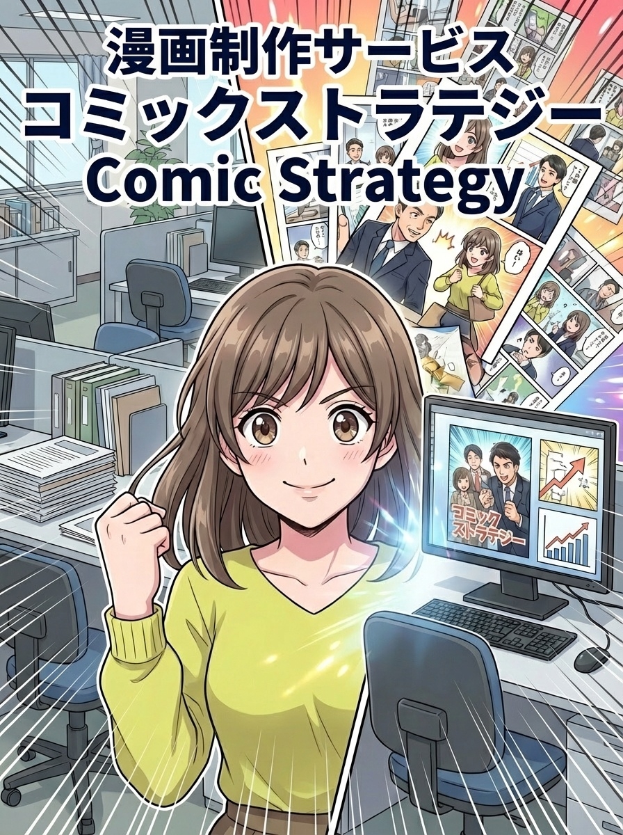 漫画で伝えるサービスの魅力